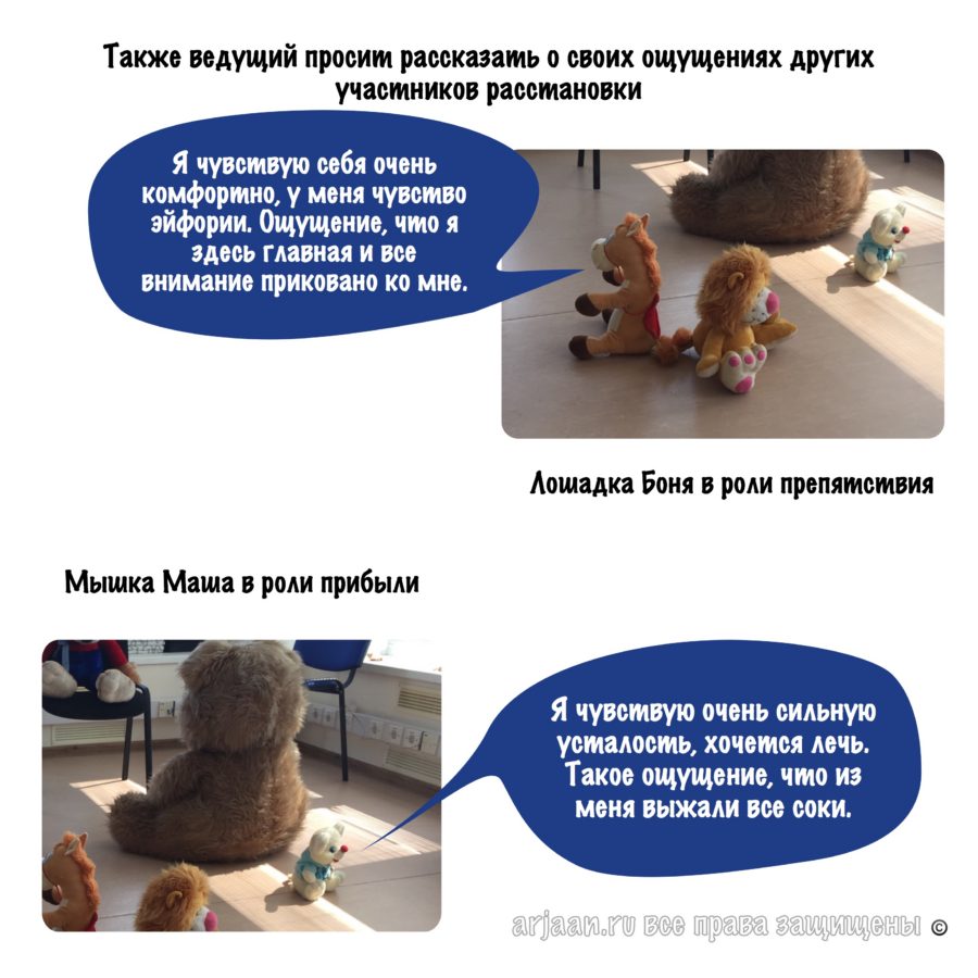 участники орграсстановки рассказывают о своих ощущениях